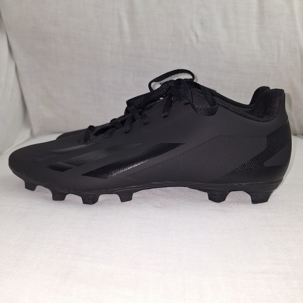 Adidas X Crazyfast.4 GY7433 Black Athletic Synthetic Soccer Cleats Mens 10.5 - Picture 6 of 12